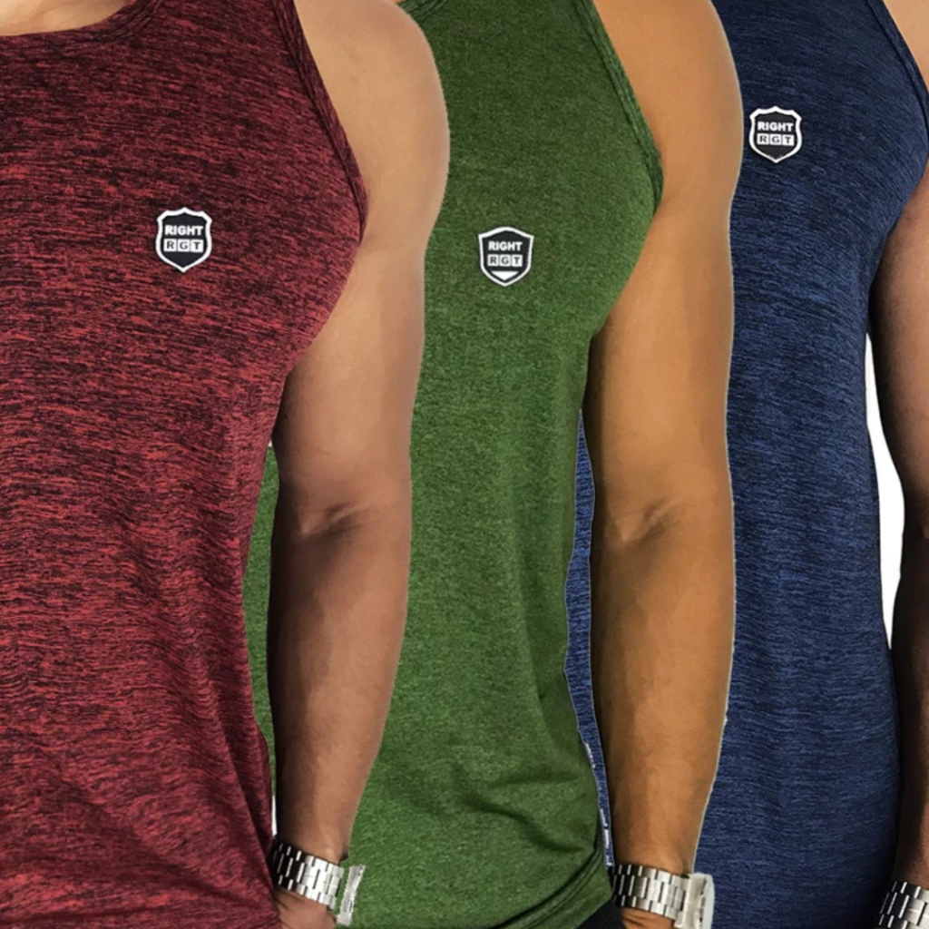 Kit 3 Camisetas Regata Masculina D 2