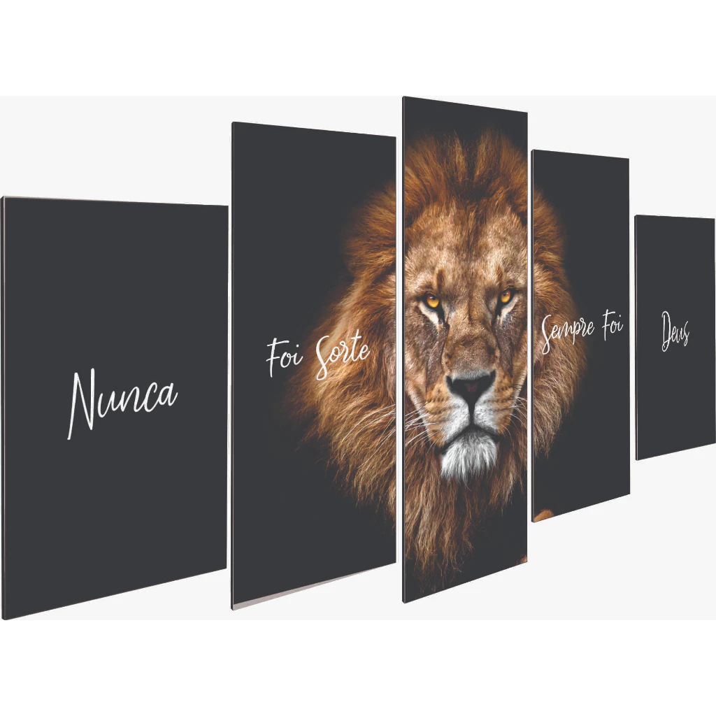 Quadro Decorativo Leão De Judá